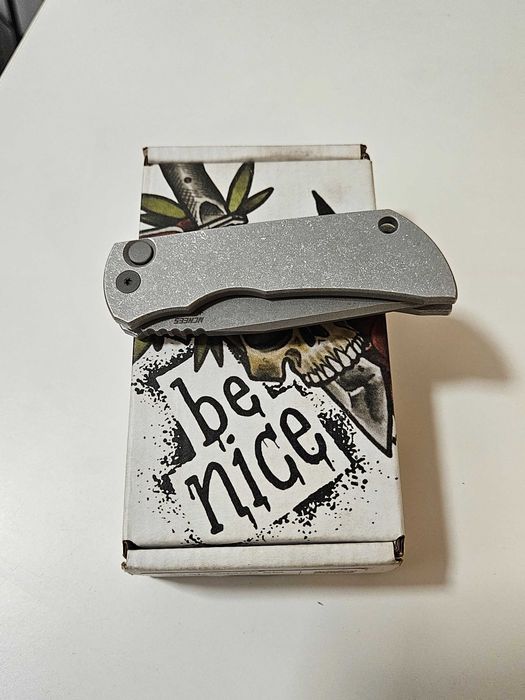 Nóż składany McNees Custom Knives MAC2 3.25 Auto Magnacut