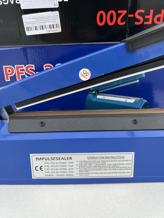 Maquina seladora térmica / Impulse sealer como Nova