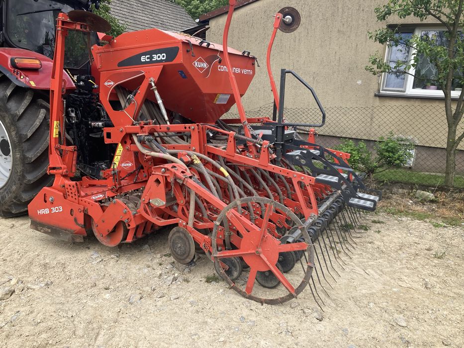 Agregat uprawowo-siewny Kuhn Venta + HRB303D