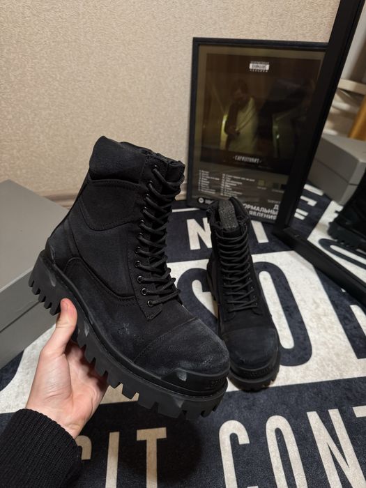 Balenciaga Combat Strike Boots