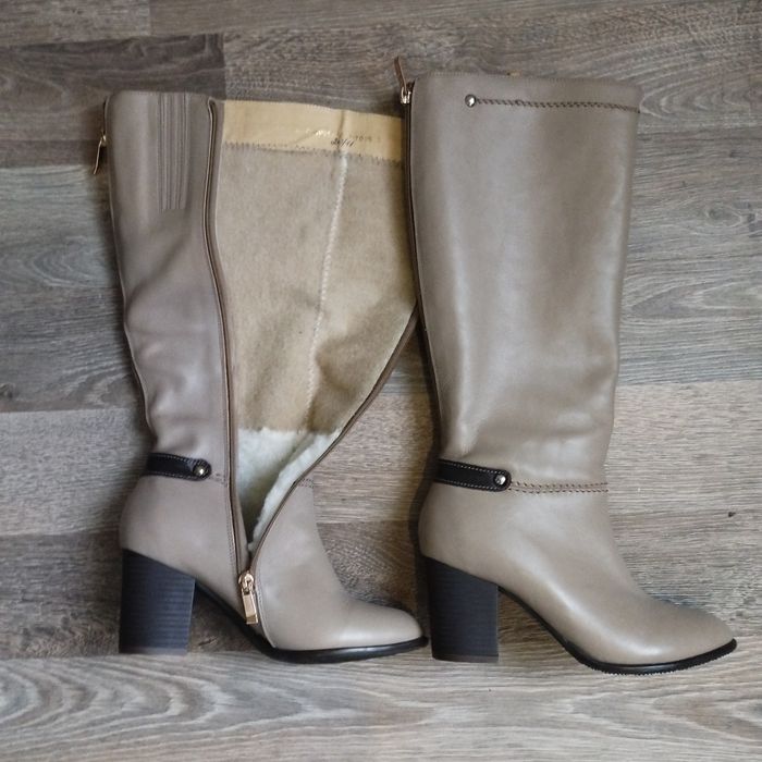 Чоботи жіночі, натуральна шкіра