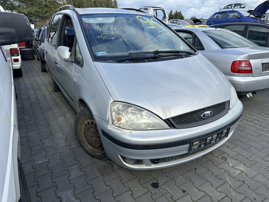 Ford galaxy mk1 lift silnik 1,9 tdi ANU drzwi satin silver na czesci
