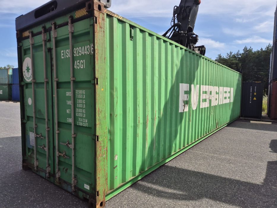 Kontener morski 40hc magazyn