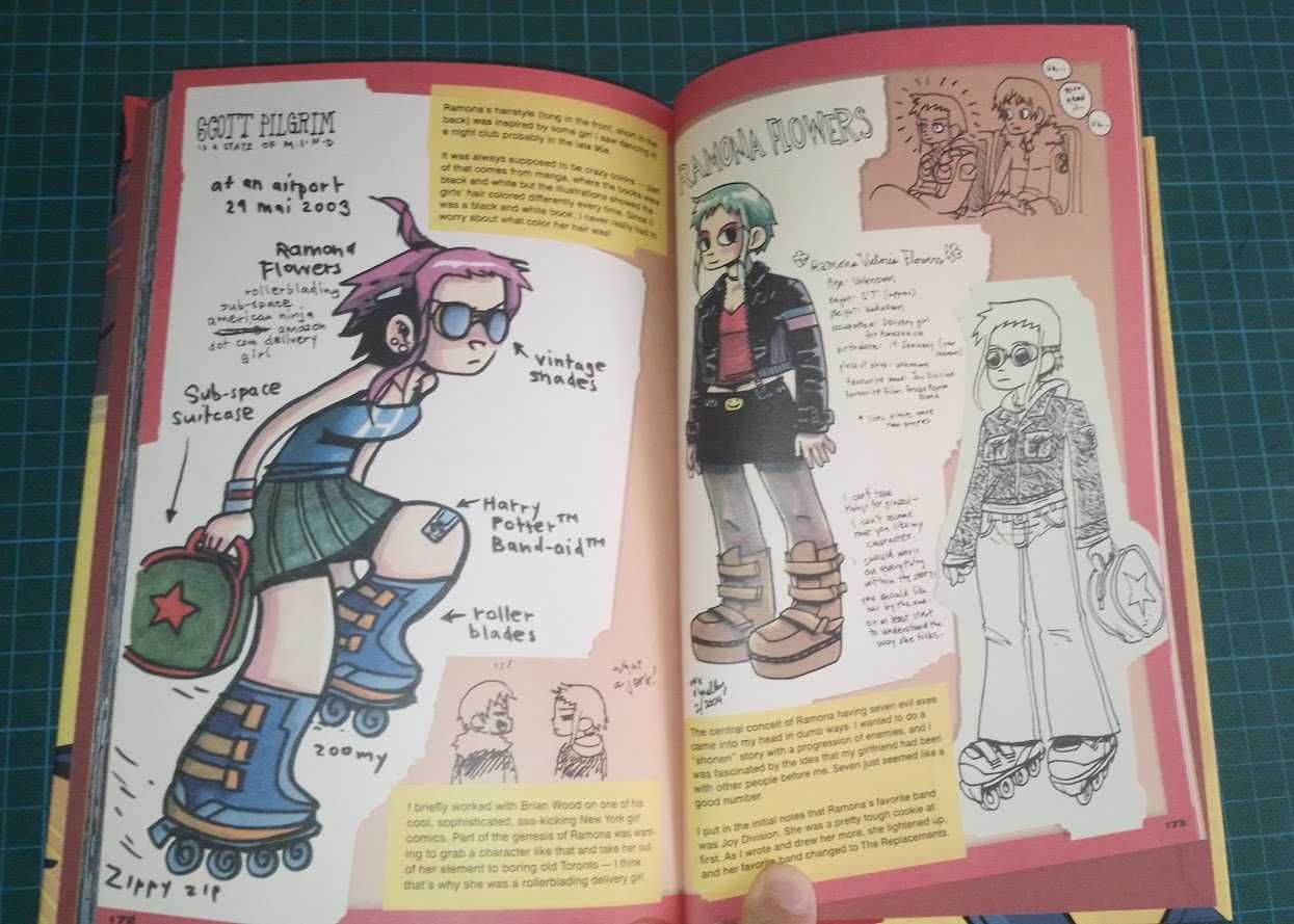 Scott Pilgrim capa dura - Versão Inglês Colorida