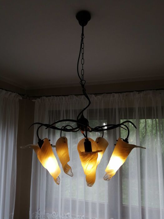 Zestaw lamp do salonu
