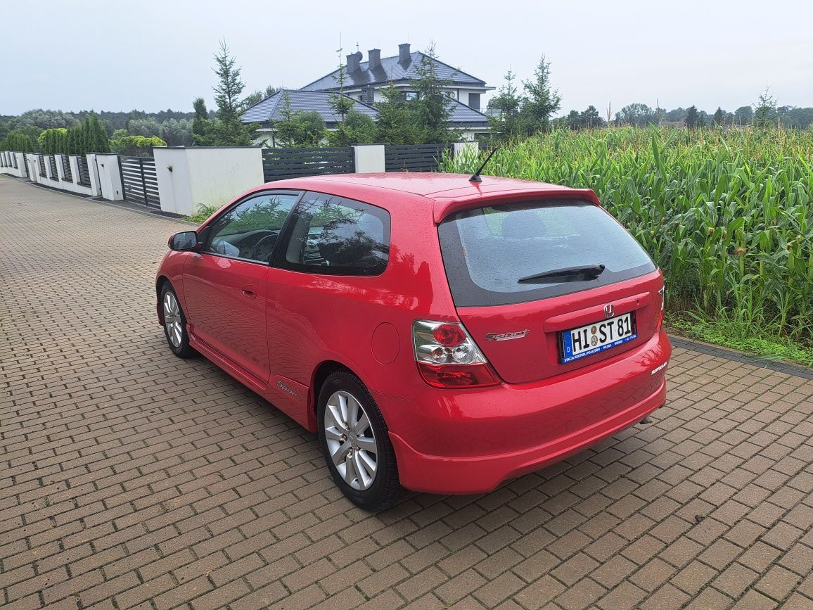 Honda Civic 7 sport 1.6 vtec 148tys przebiegu bezwypadkowe z Niemiec
