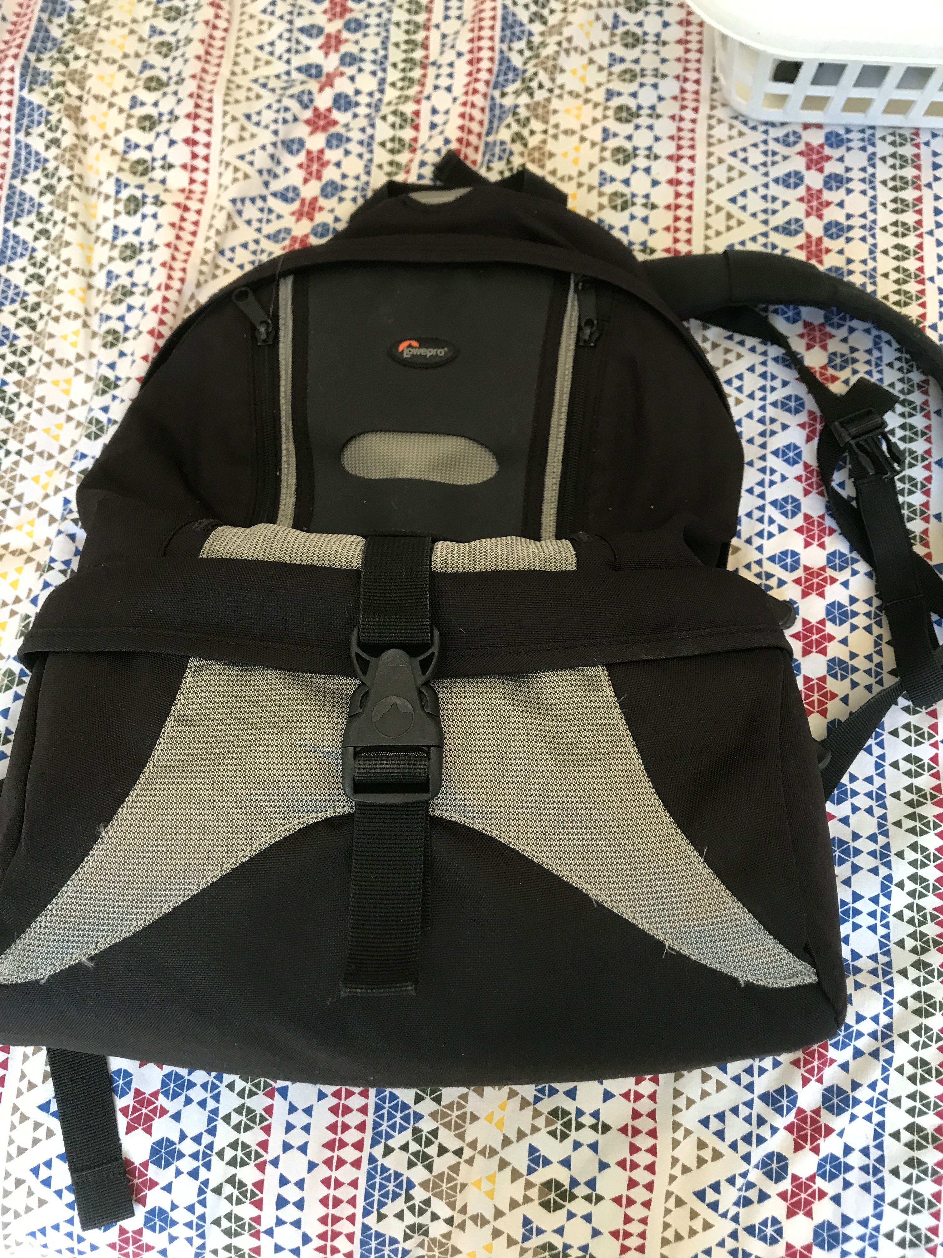 Mochila Lowepro para material fotográfico