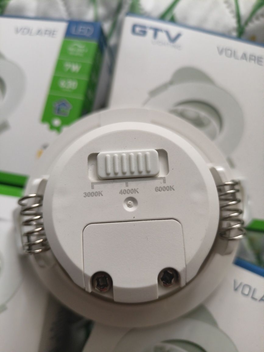 5 Opraw Led Volare, okrągła 7,0W