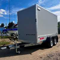 Przyczepa kontener furgon TEMARED BOX 3015/2 C 1,5T mocna zabudowana