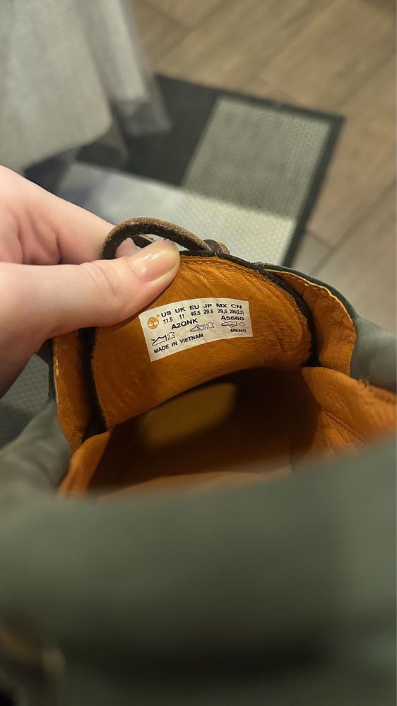 Кросівки чоловічі (туфлі) Alife X Timberland 3-Eye Lug
