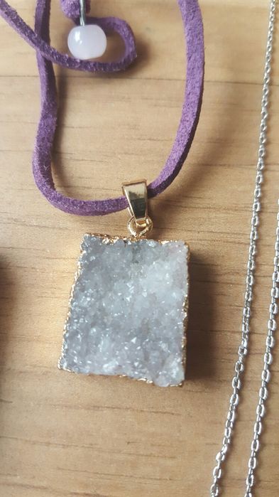 Pendentes para colar pedras semi-preciosas