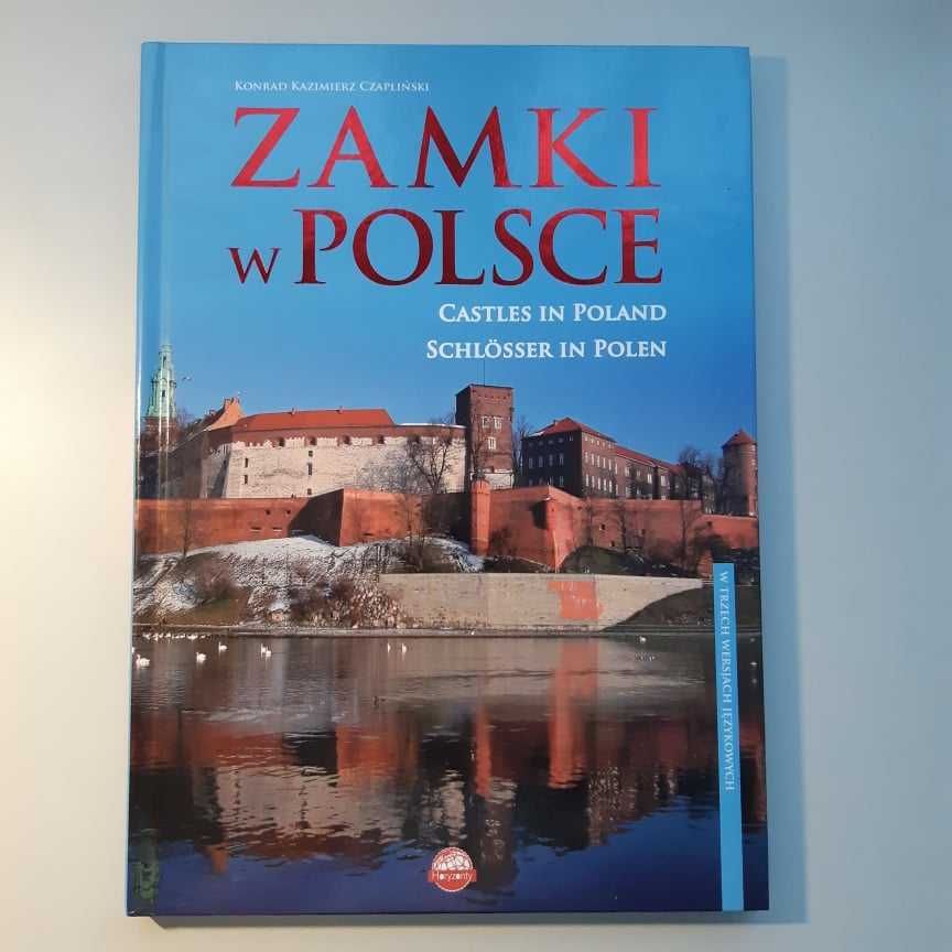 Zamki w Polsce - książka w 3 językach