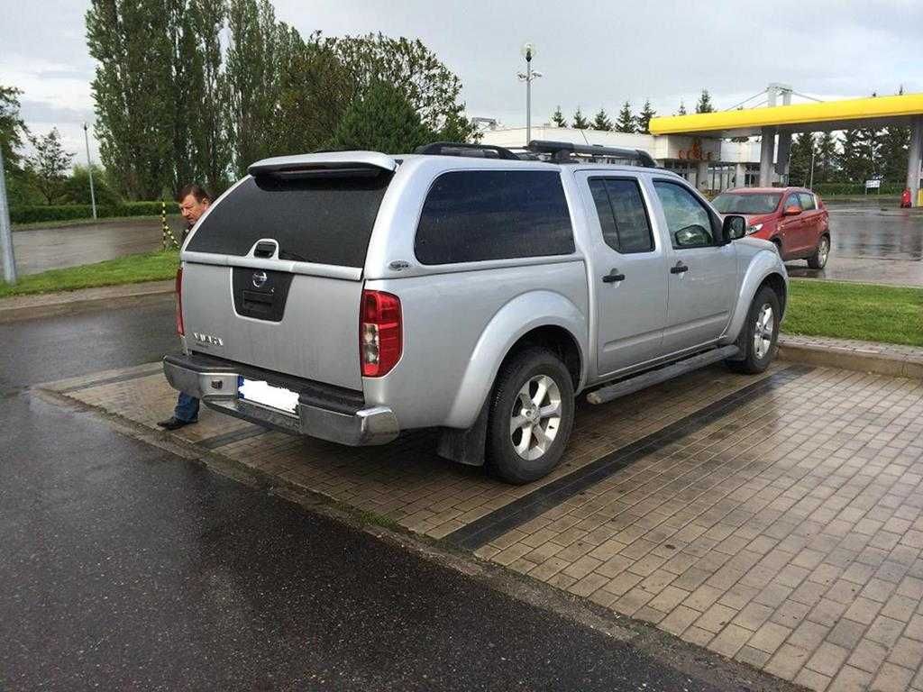 Zabudowa Paki Nissan Navara D40 Alpha Hardtop Pick-Up Czarna
