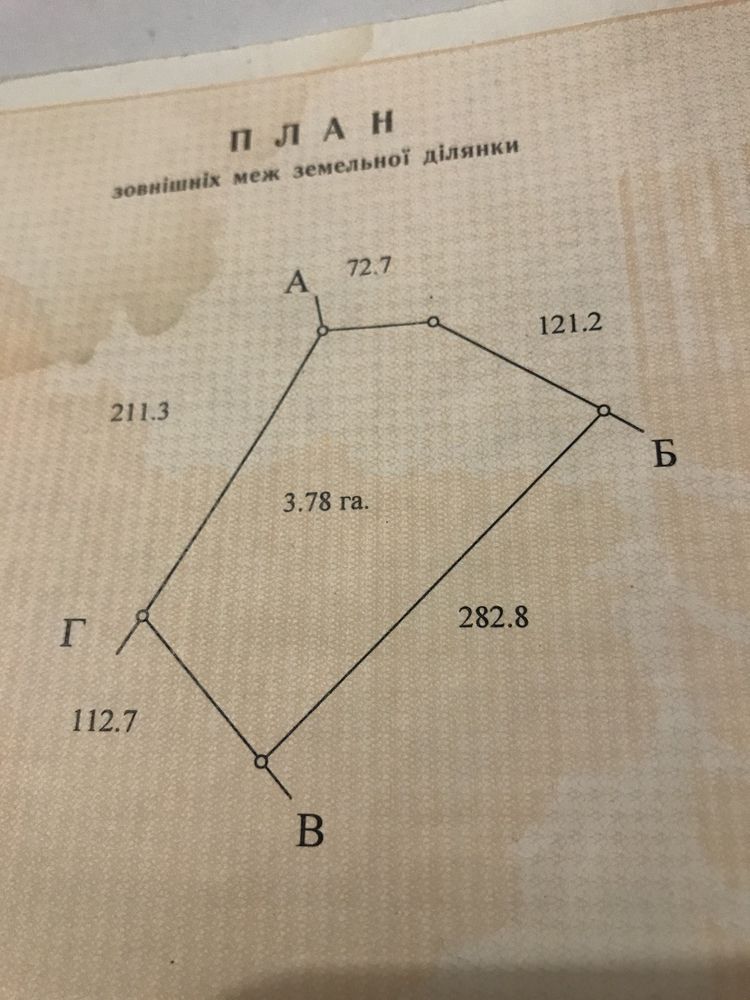 Земельна ділянка(пай)