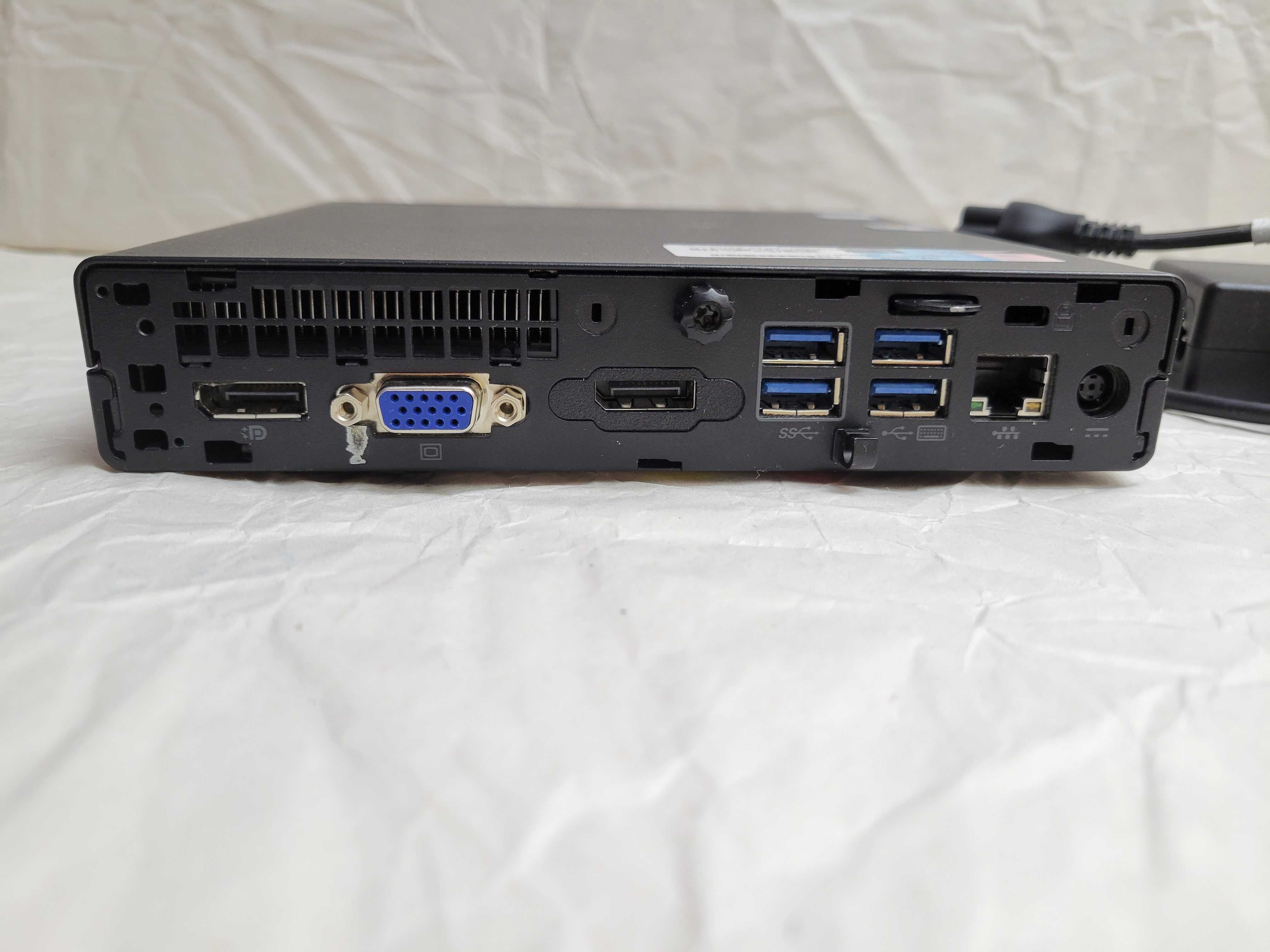 HP ProDesk 600 G2 i3-6300T 8/128Gb SSD NVMe компьютер неттоп мини пк