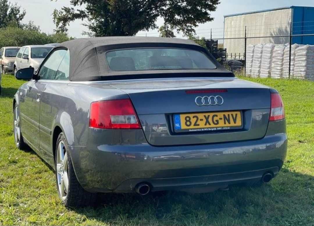 Audi A4 B6 B7 Cabrio LX7Z Maska Zderzak Błotniki Drzwi Klapa