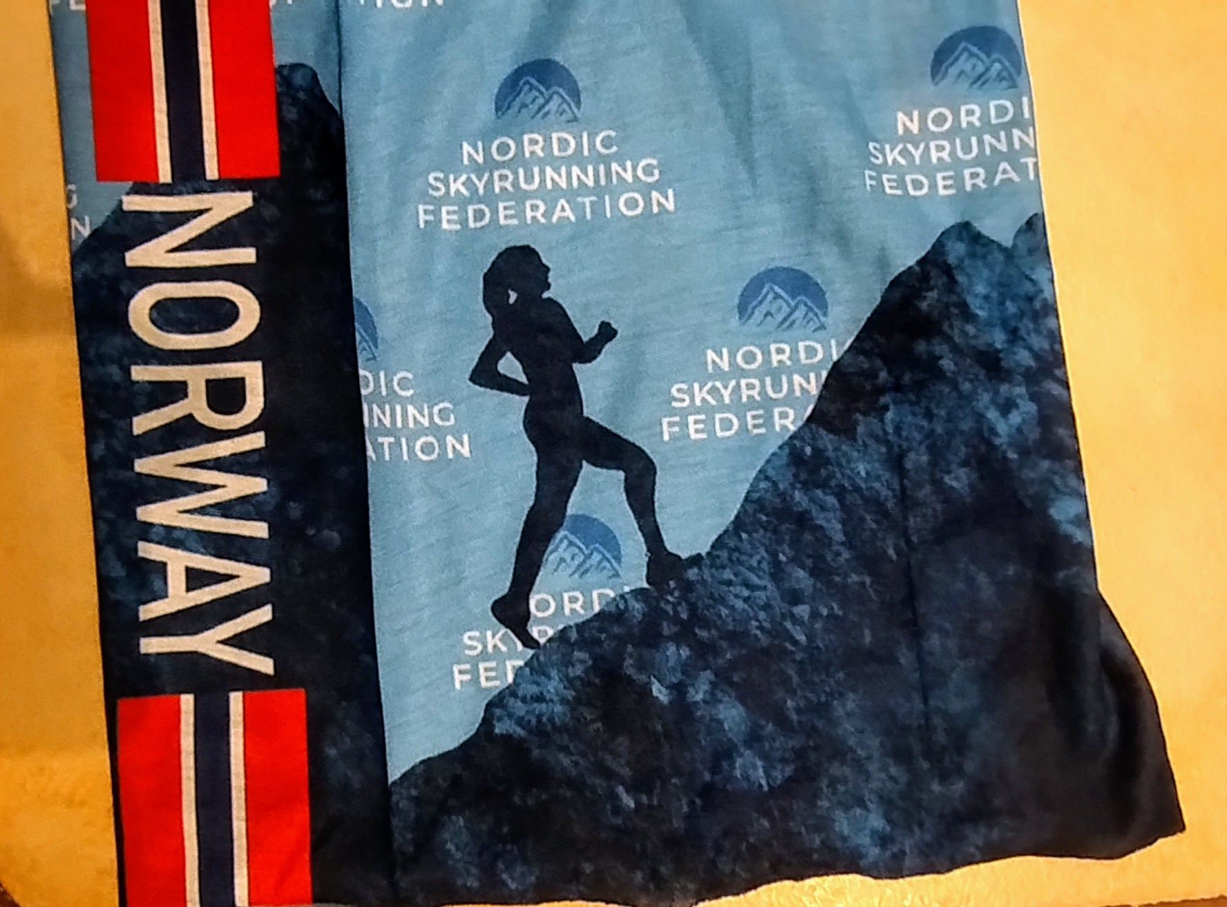 Ochraniacz szyi Bandana Norway Nordic Skyrunning Federation