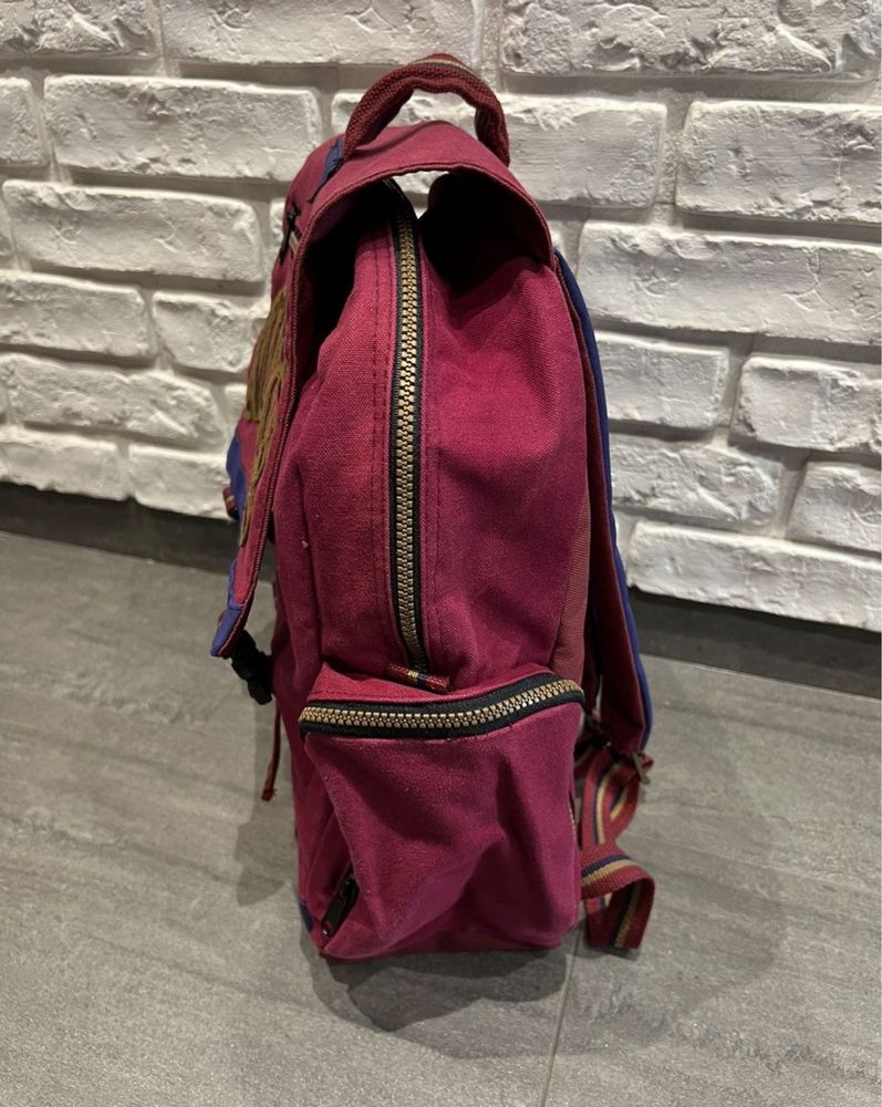 Vintage Plecak Nike Air Multicolor Backpack 90s swoosh spellout logo