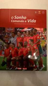 Livro do Euro 2004 e o caminho da seleção Nacional