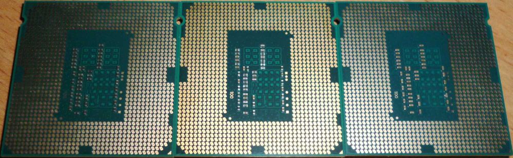 Лот б/у процессоров для компьютерной техники (цена за все вместе)