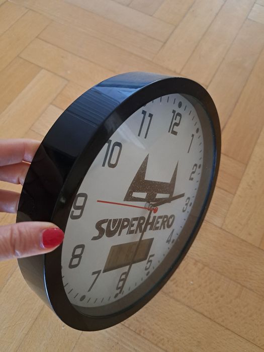 Zegar scienny chlopiecy Superhero