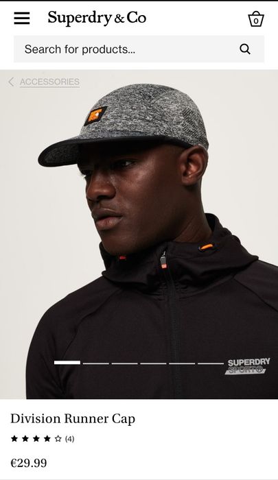 Кепка пятипанелька SuperDry Division Runner