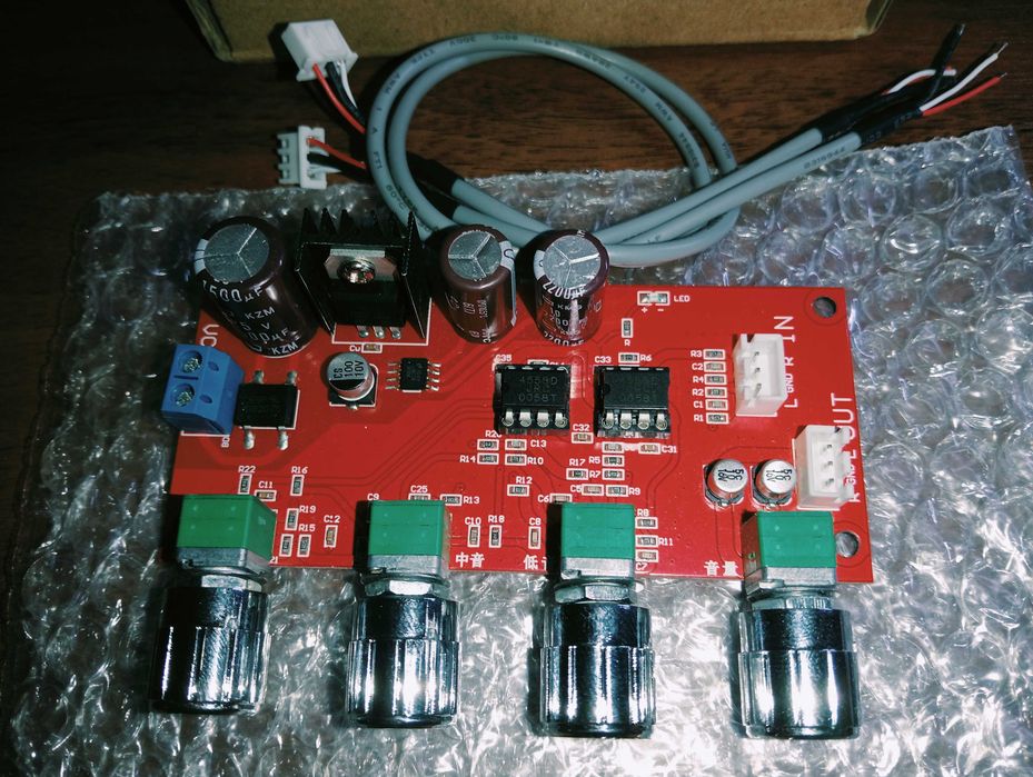 Темброблок  XH-M164  Ne5532 Стерео
