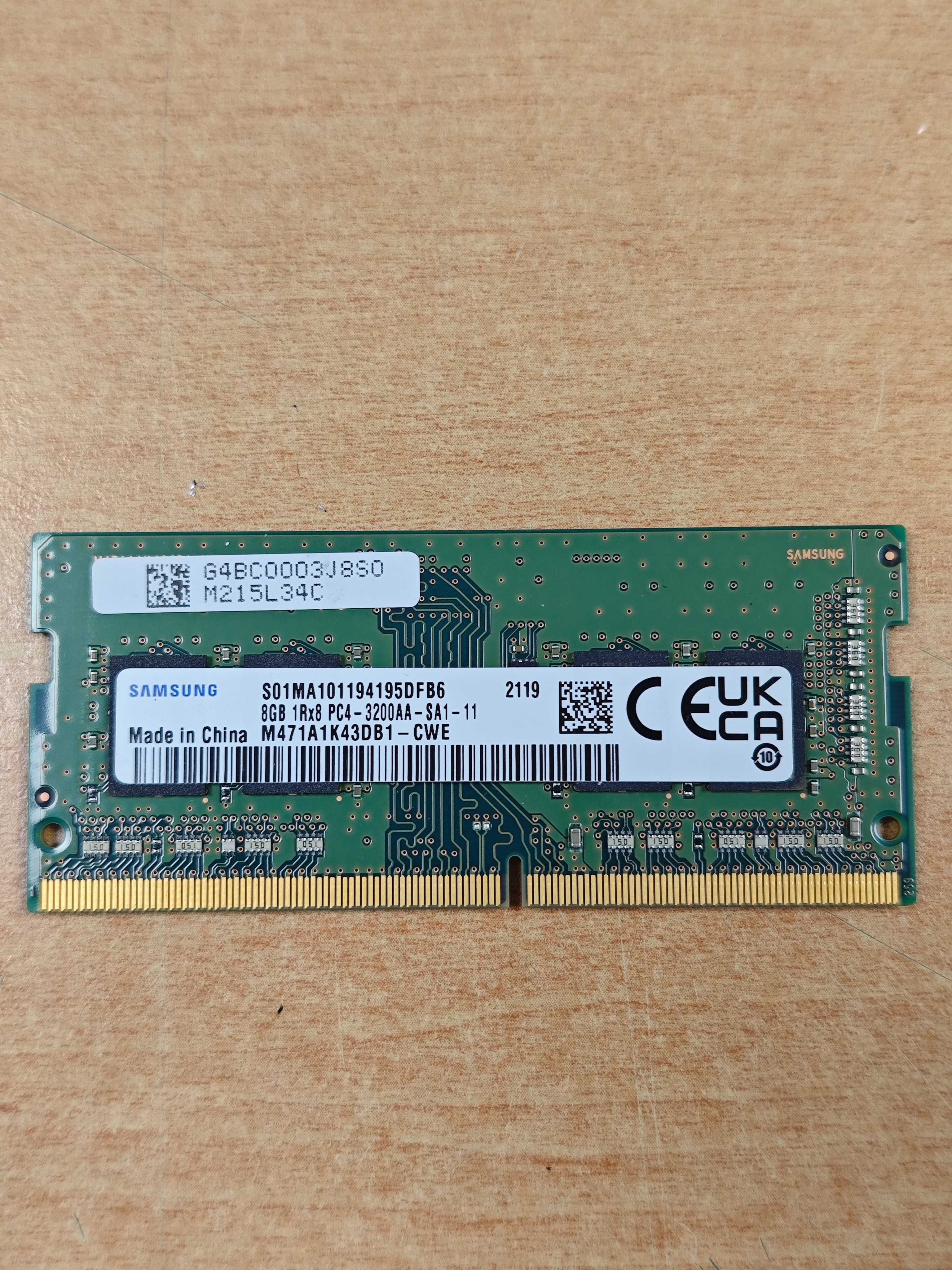 Samsung SO-DIMM 8GB DDR4 3200MHz