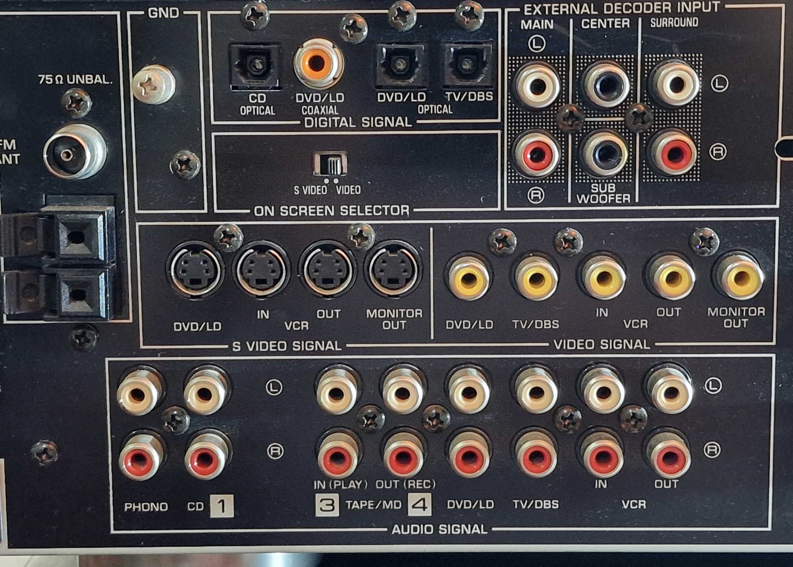 Amplificador Yamaha 350 Watts, AV Receiver_Mod RX - V795ARDS