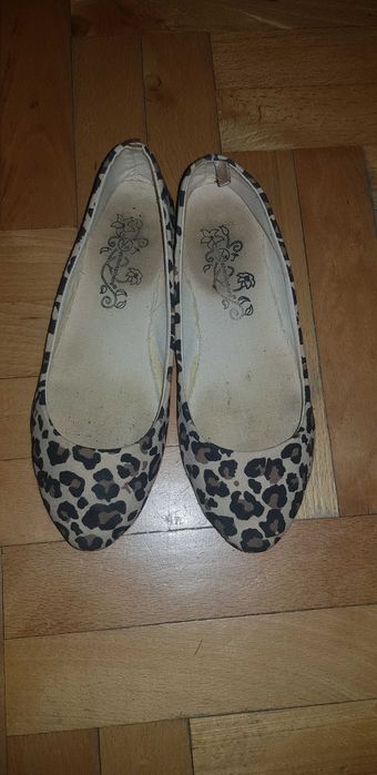 balerinki baleriny w panterkę Primark Atmosphere dla nastolatki 35-36