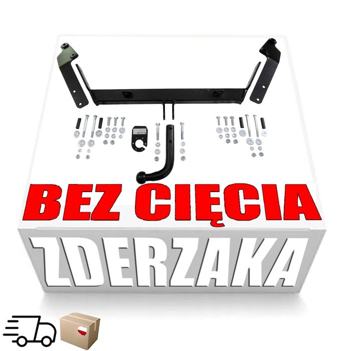 HAK Peugeot Partner 1 +Citroen Berlingo I 1996 do 2008 Zaczep Kulowy