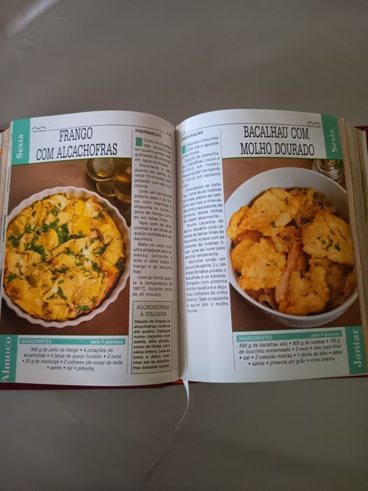 Livro de receitas