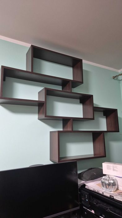 Regał wiszący kolor Wenge