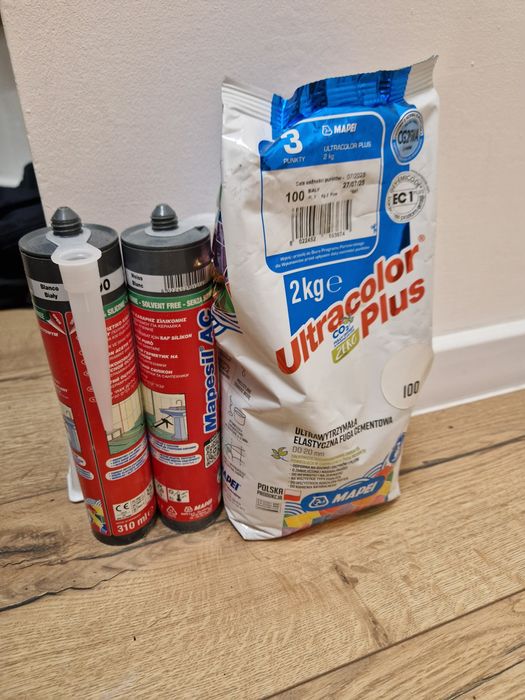 Fuga mapei i silikon