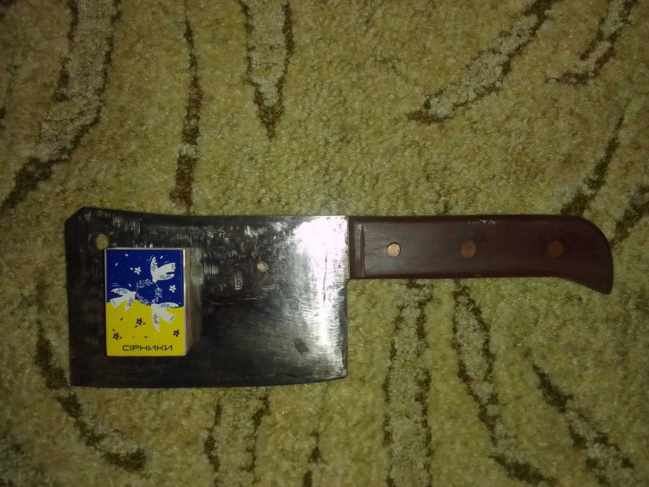 Топорик для рубки мяса костей - ручная работа - клеймо