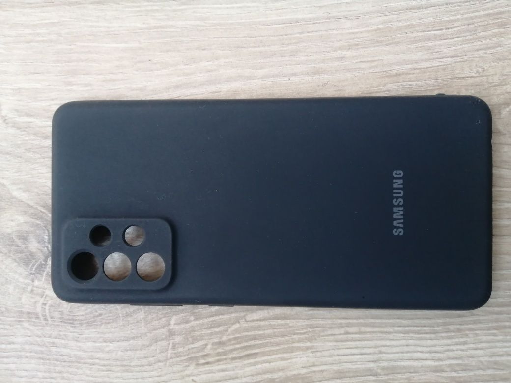 Чохол Samsung Silicone Cover Black (EF-PA725TBEGRU) для Samsung A72