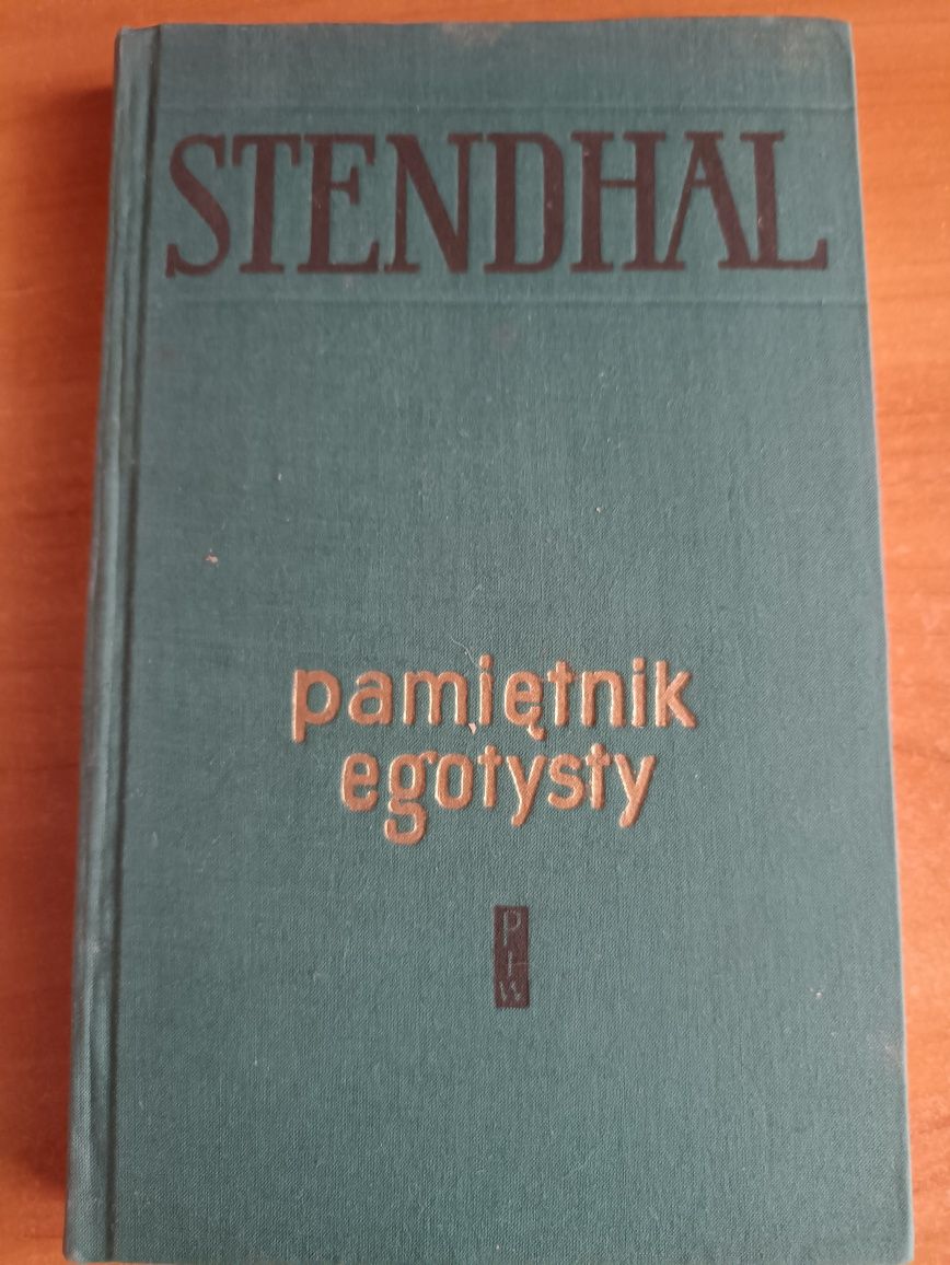 "Pamiętnik egotysty" Stendhal