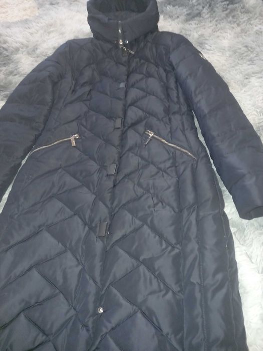 Стьобане жіноче пальто