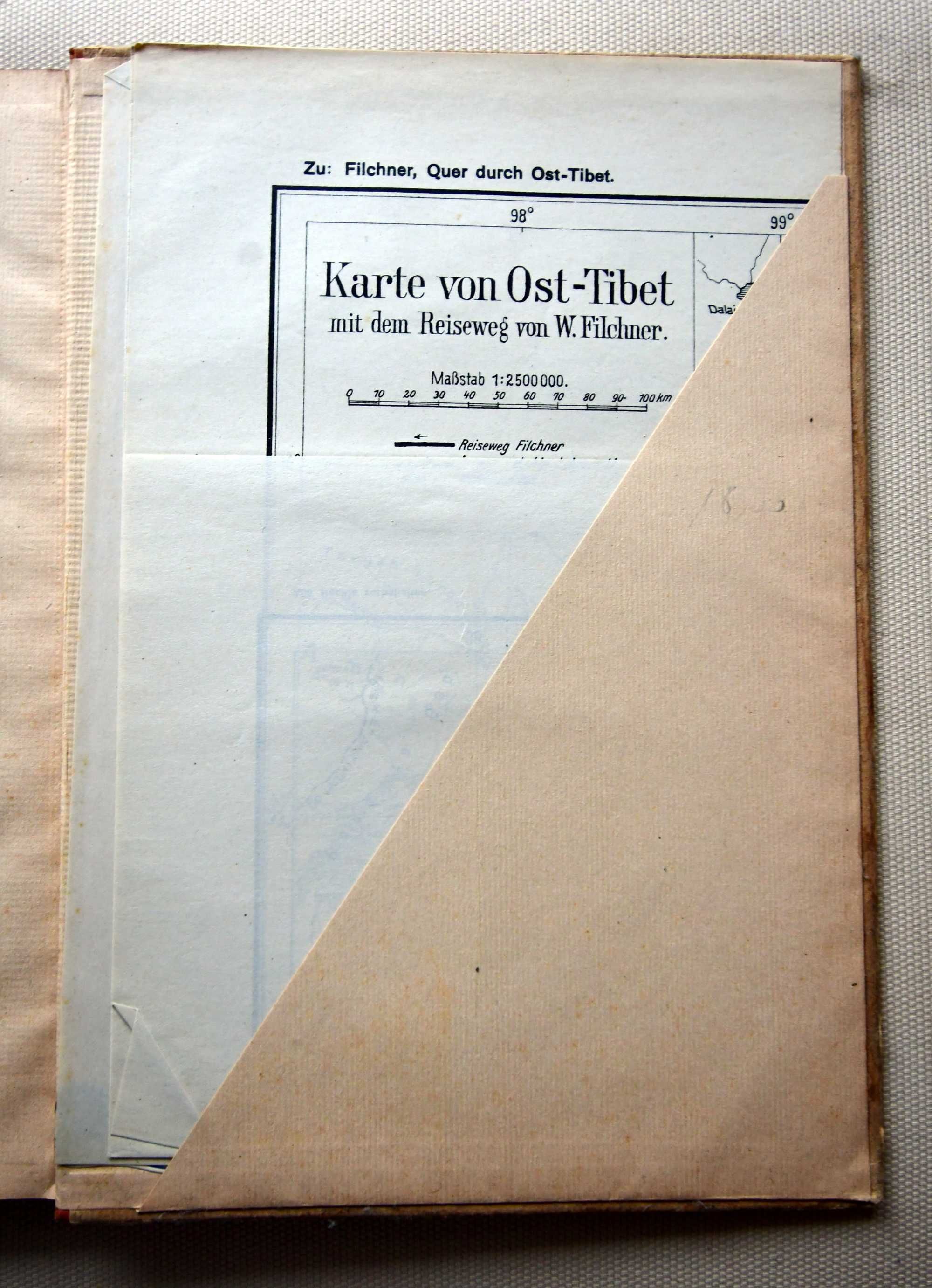 Filchner Quer durch Ost-Tibet 1925 Tybet