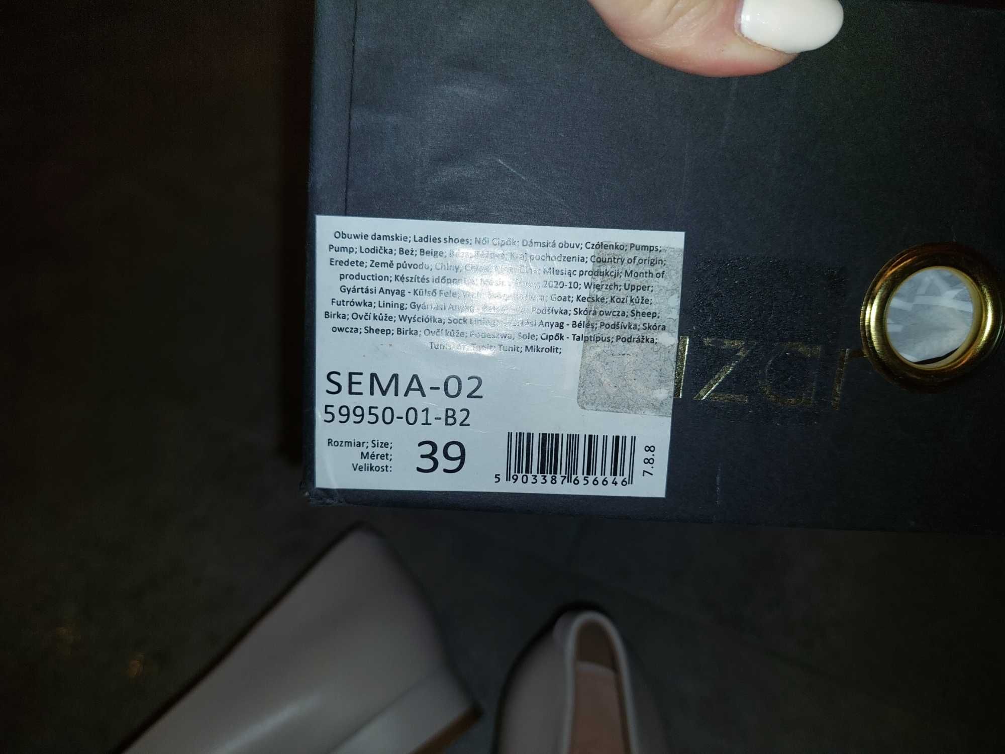 Buty czulenka Kazar 39 nowe