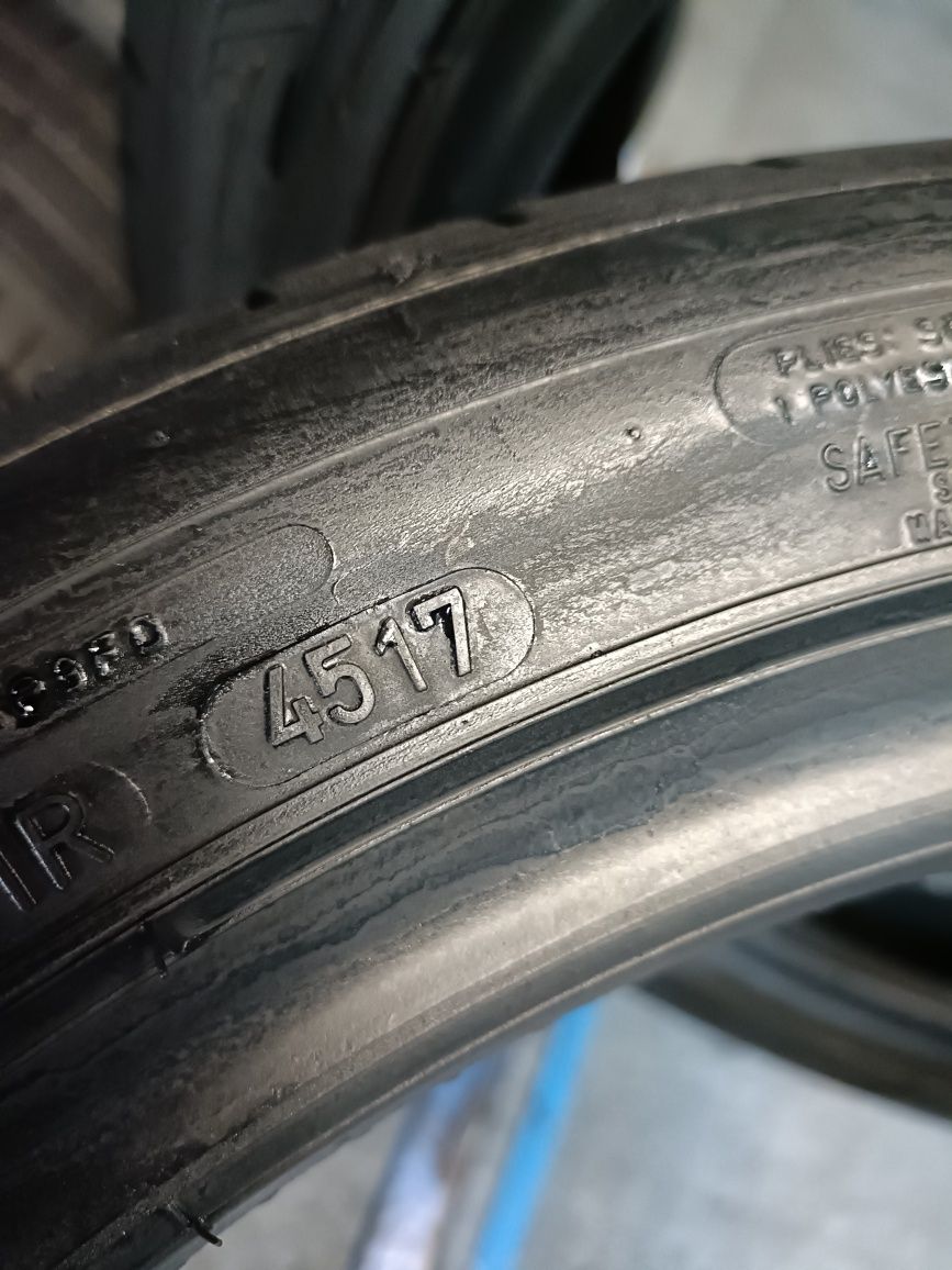 225/45r17 Dunlop RT2 z końca 2017r 7.8mm