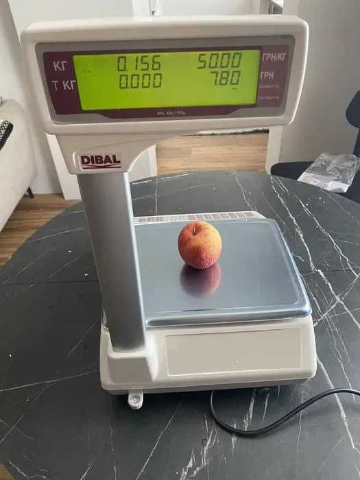 Весы НОВЫЕ торговые Dibal с чекопечатью аналог DIGI CAS