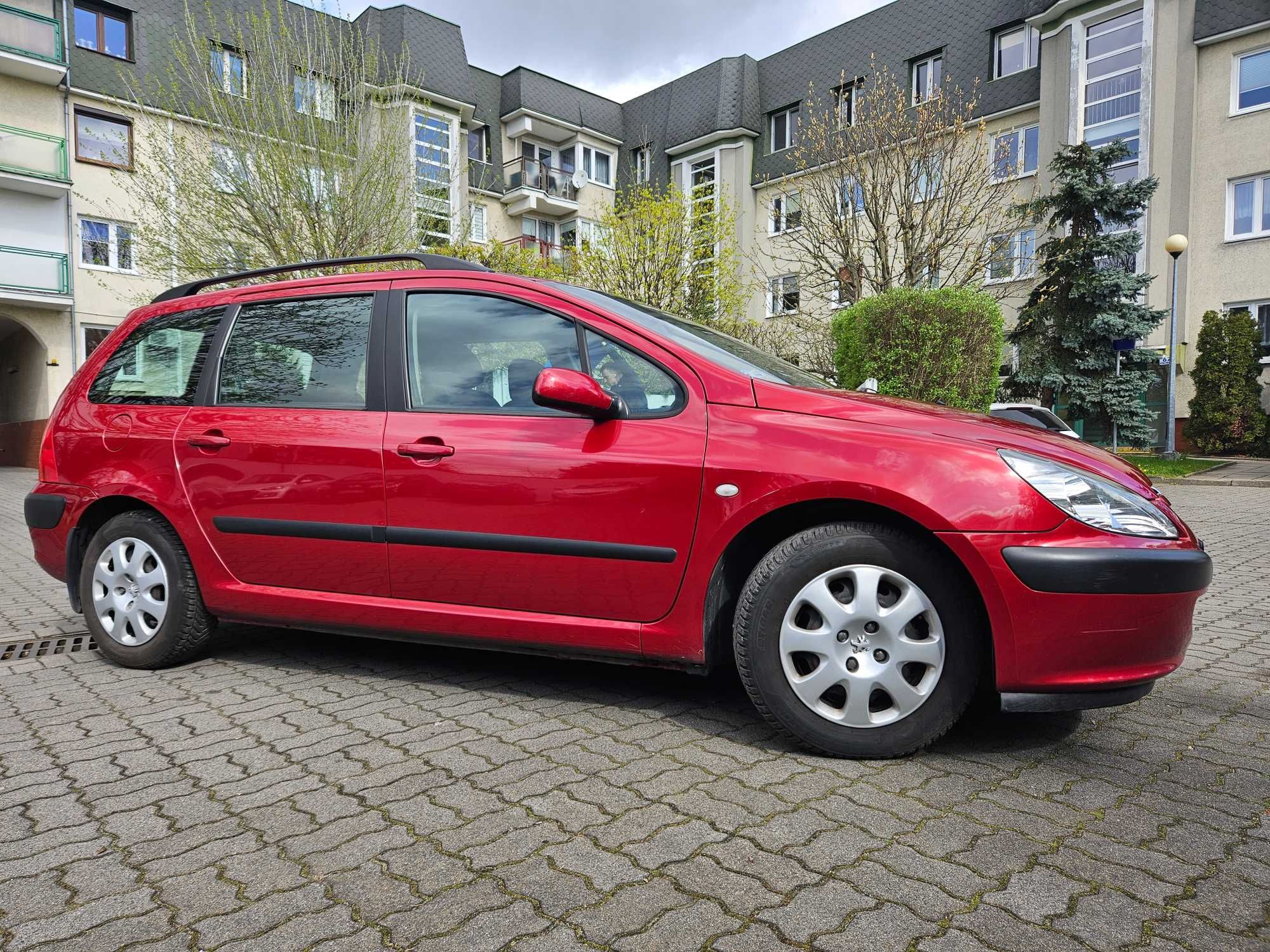 Peugeot 307 Kombi 1,6 KM Benzyna Klimatyzacja - sprawny niski przebieg