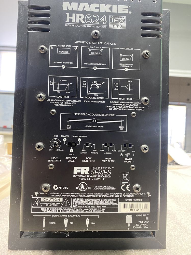 Студійні монітори Mackie hr624