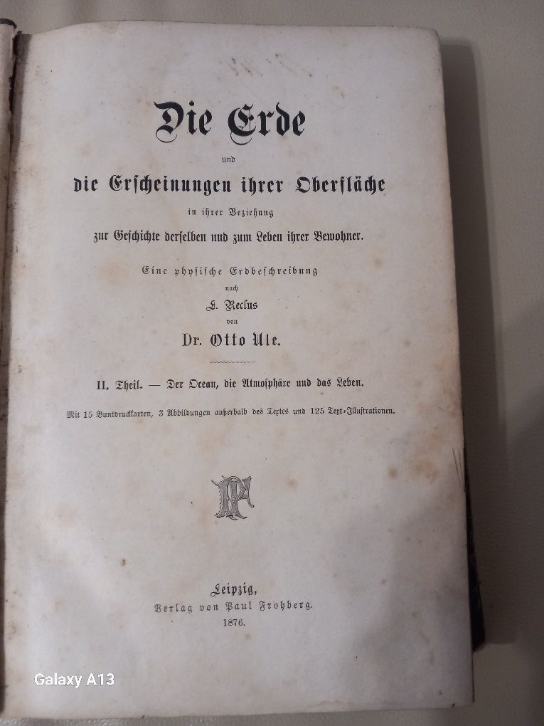 Sprzedam starą niemiecką książkę z 1876 roku