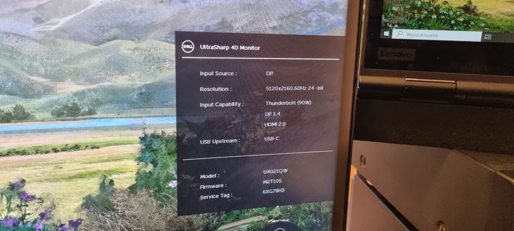 Dell UltraSharp U4021QW 5K2K (5120x2160) 21:9 KVM