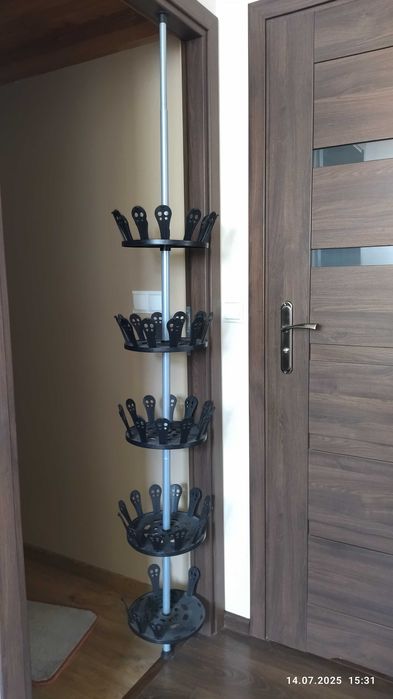 Stojak na buty - karuzela -  47 par butów