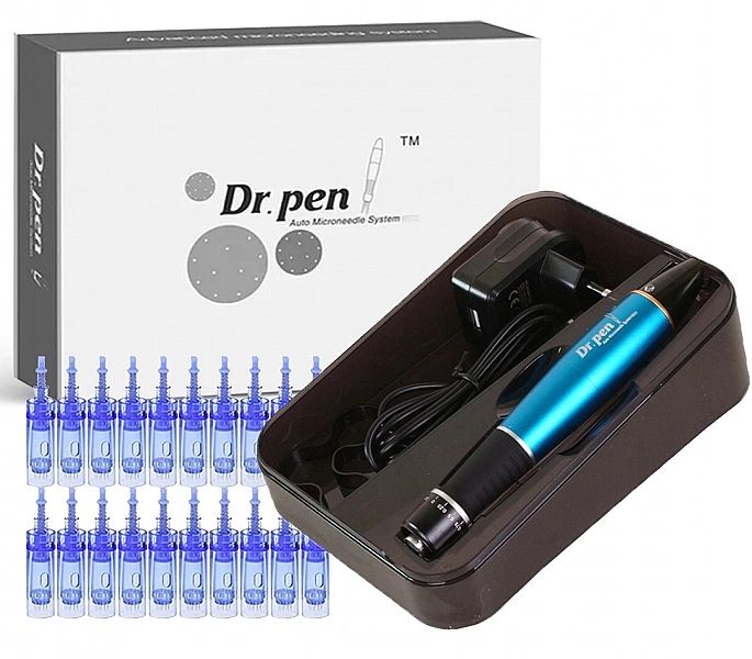 Dr Pen Ultima - Profesjonalny Bezprzewodowy Dermapen + 20 Kartridży