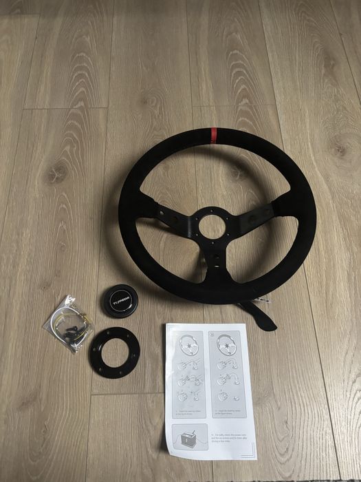 Kierownica rajdowa uniwersalna drift simracing