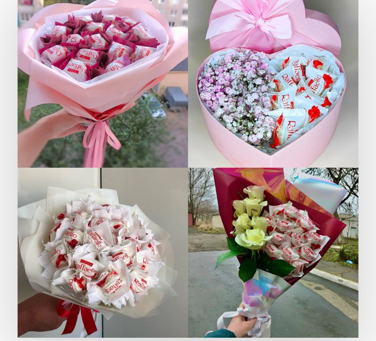 Поздравление Белый медведь , розовая панда